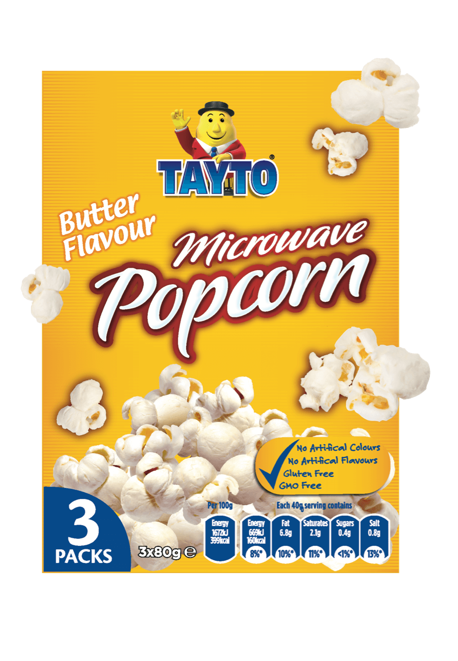 Tayto Microwave Popcorn Butter